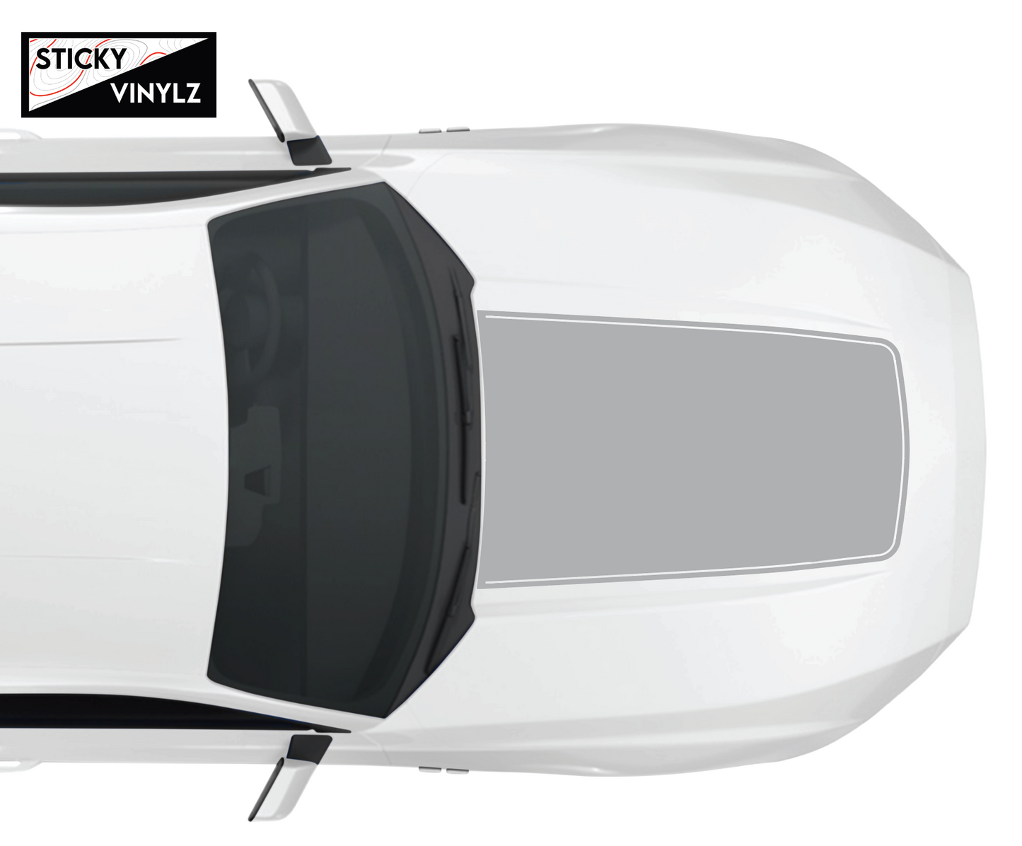 2024+ Mustang Non-GT Hood Insert