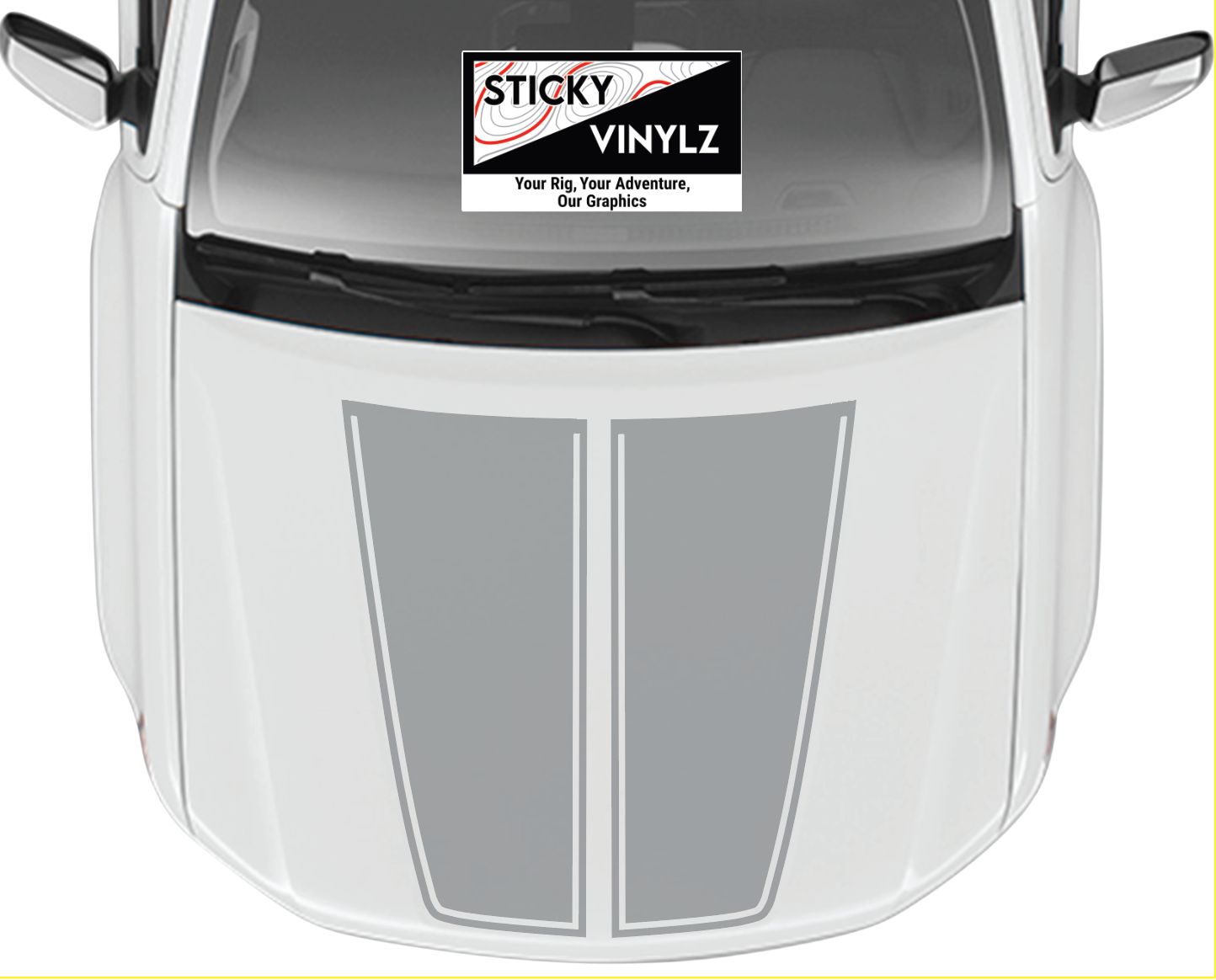 Hood Top Split Insert, Chevy Colorado 2015 - 2022