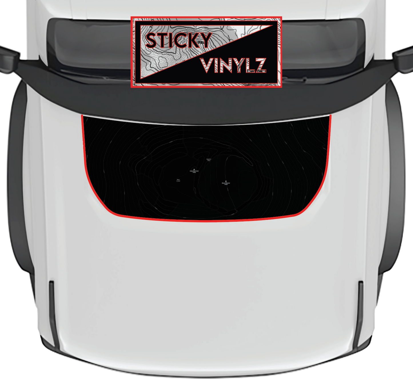 Bronco Rounded Hood Bump