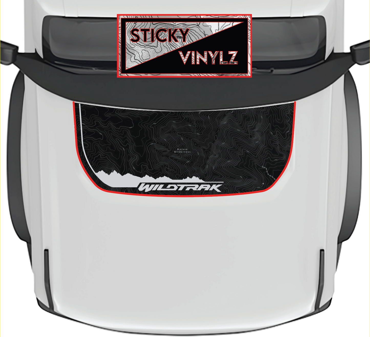 Bronco Rounded Hood Bump