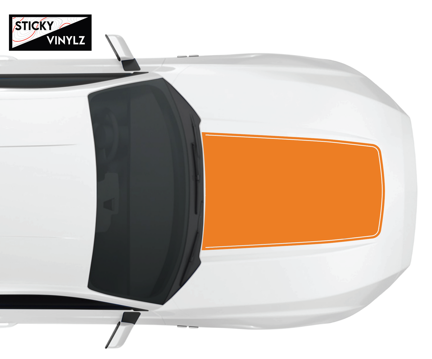 2024+ Mustang Non-GT Hood Insert