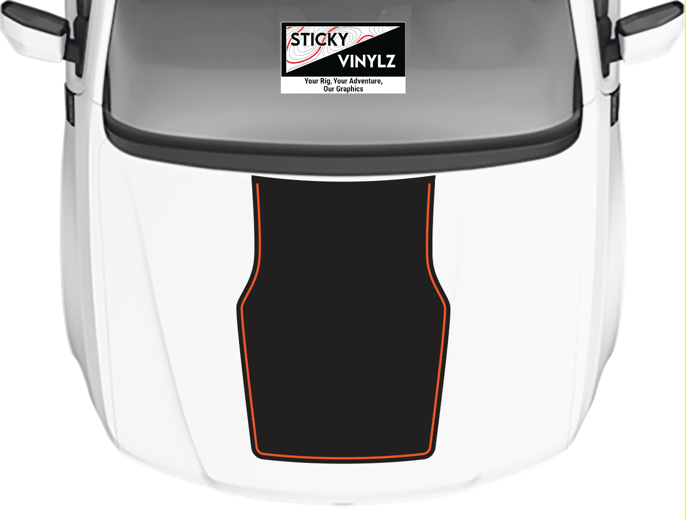 Hood Top Insert, 1x Piece, Ford Maverick 2022+