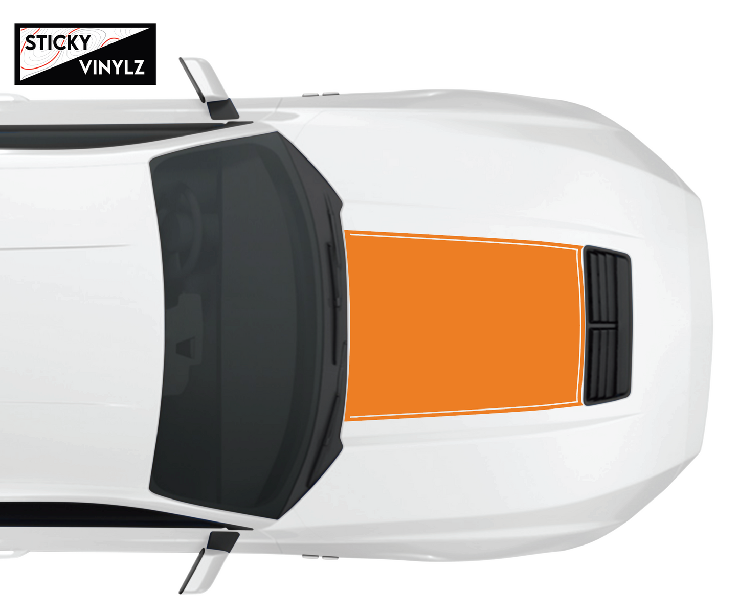 2024+ Mustang GT Hood Insert