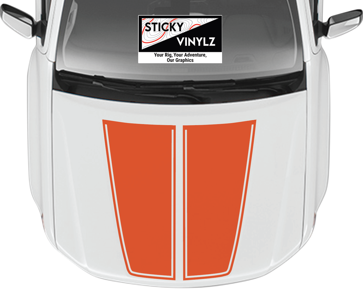 Hood Top Split Insert, Chevy Colorado 2015 - 2022