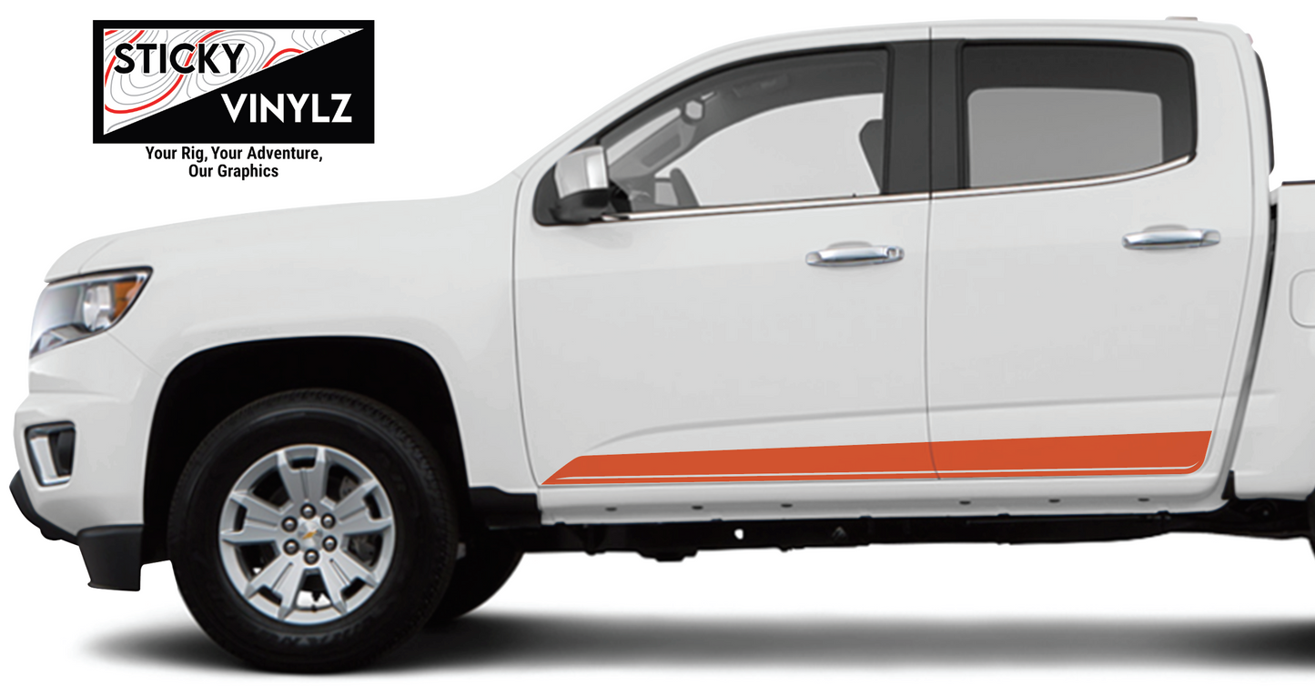 Rampart Rockers, Chevy Colorado 2015 - 2022