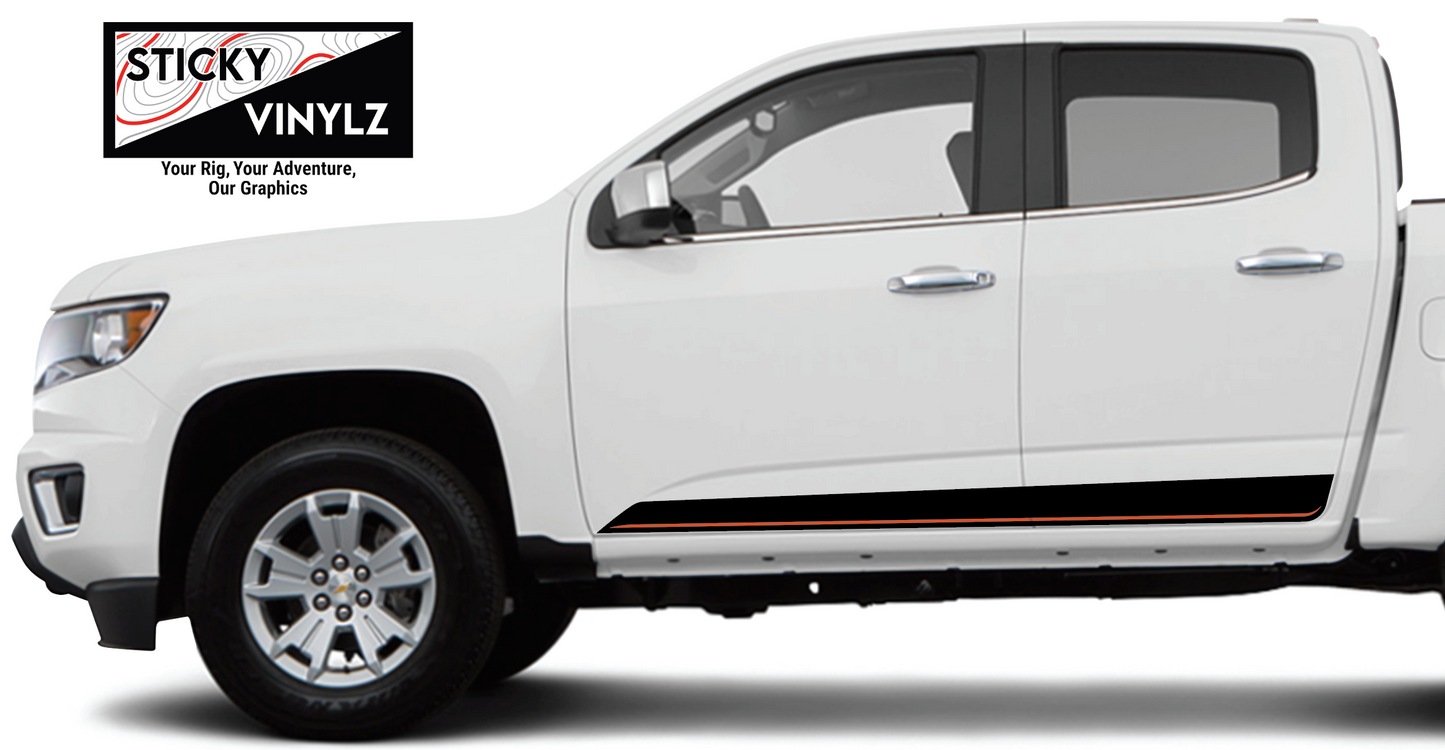 Rampart Rockers, Chevy Colorado 2015 - 2022