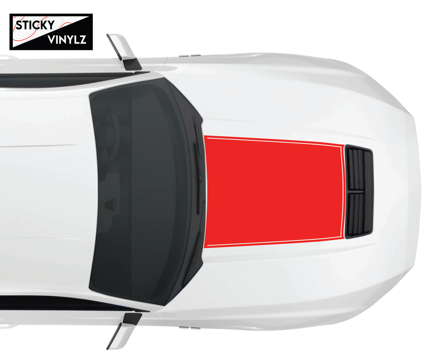 2024+ Mustang GT Hood Insert