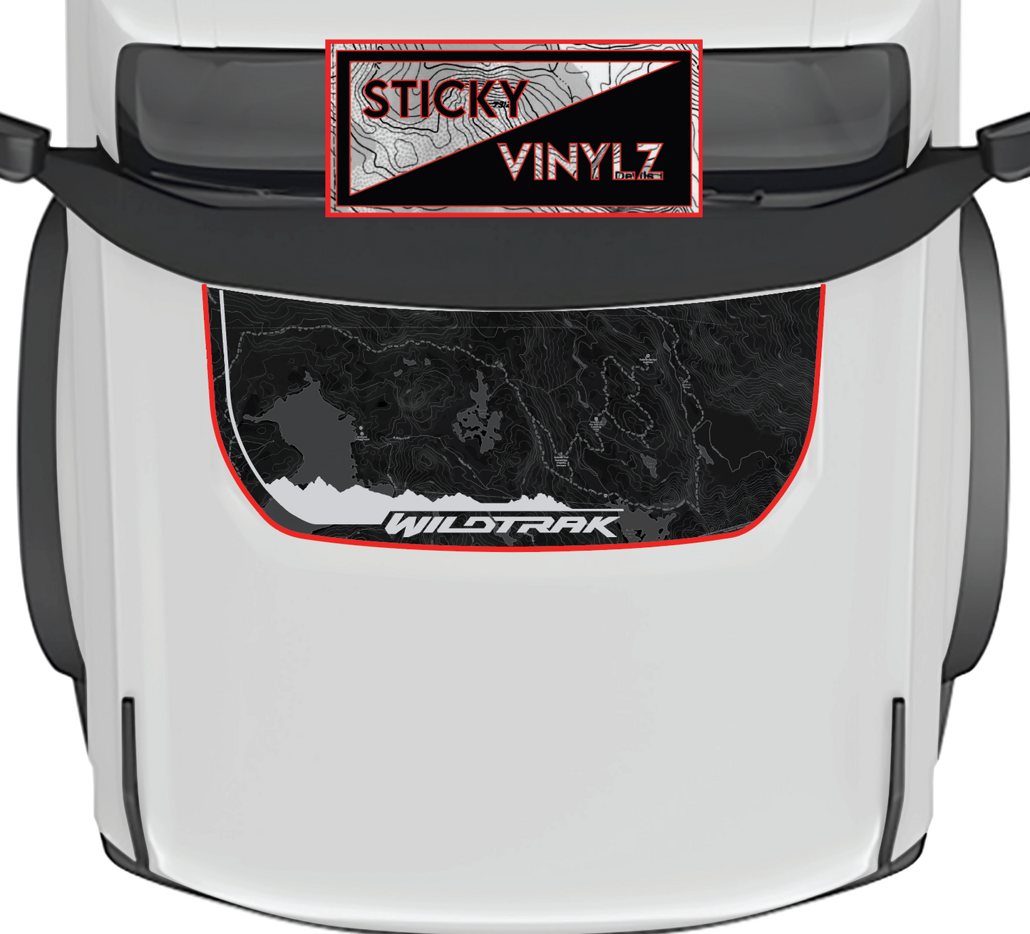 Bronco Rounded Hood Bump