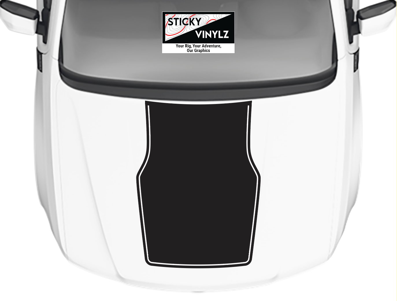 Hood Top Insert, 1x Piece, Ford Maverick 2022+