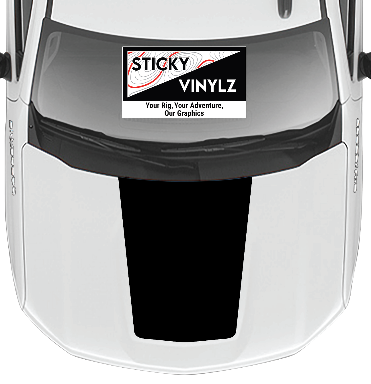 Hood Top Insert, Chevy Silverado 2019+