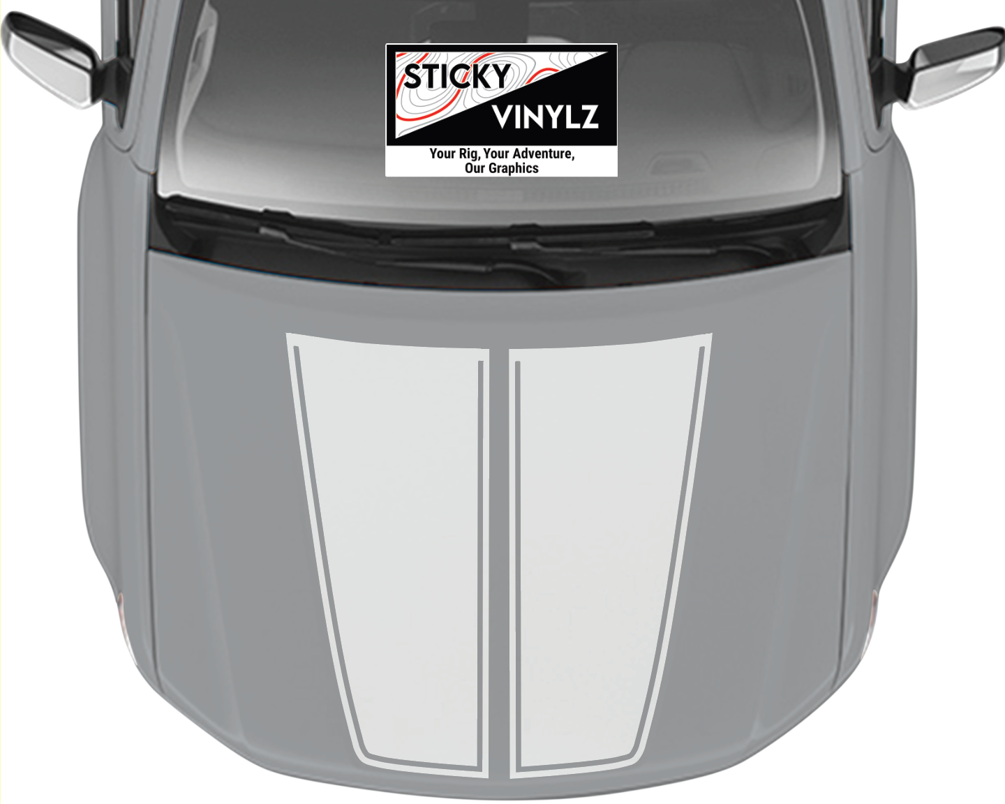 Hood Top Split Insert, Chevy Colorado 2015 - 2022