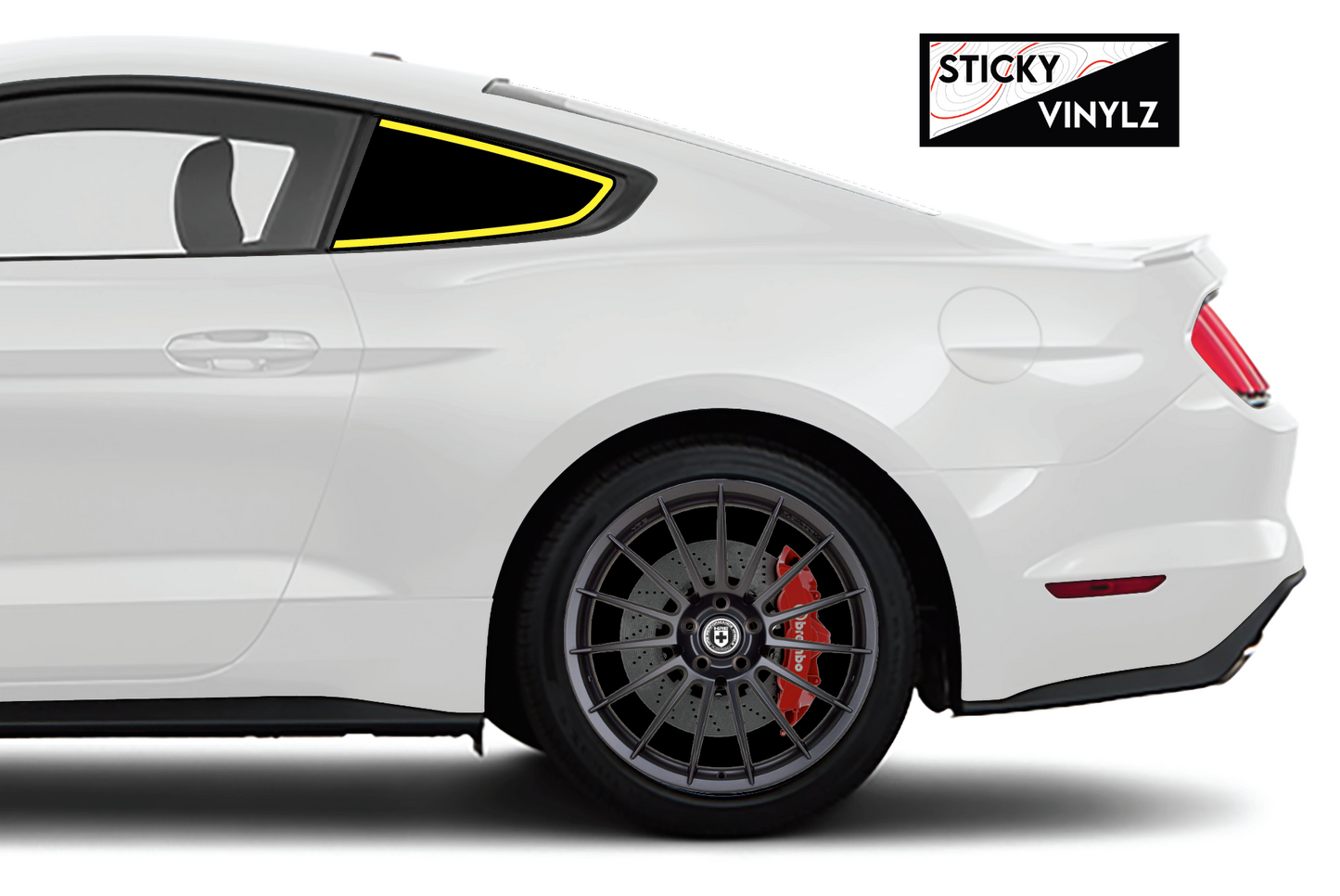 2015-2023 Mustang Rear Static Window