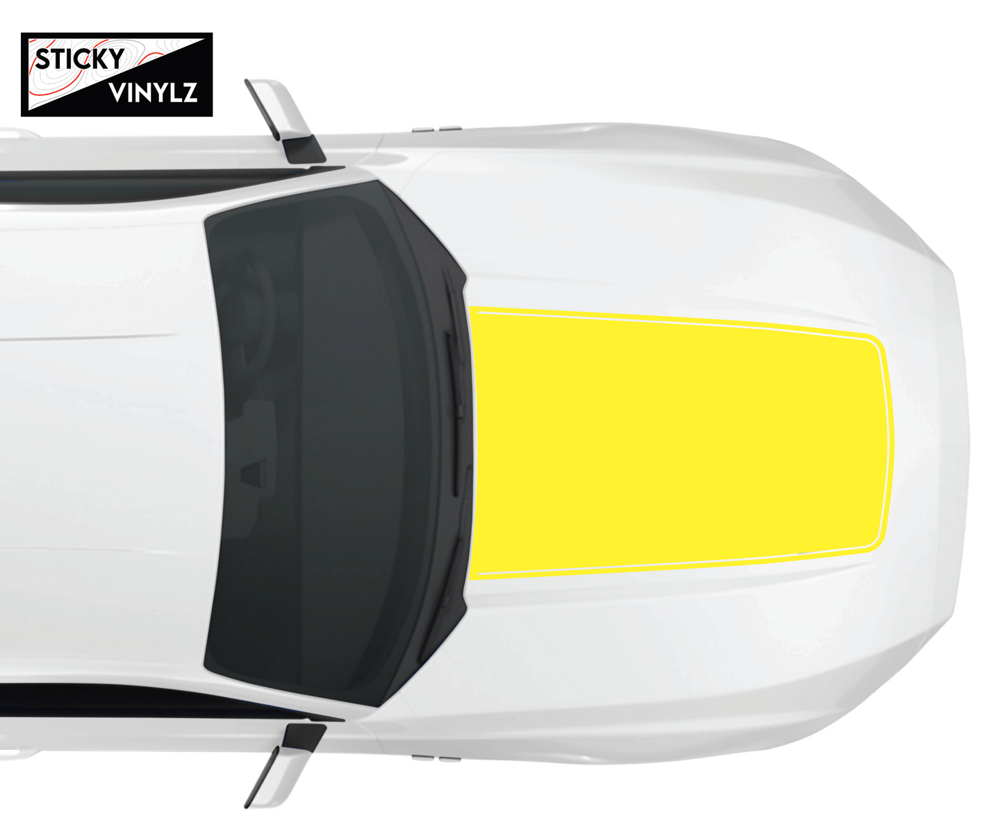 2024+ Mustang Non-GT Hood Insert