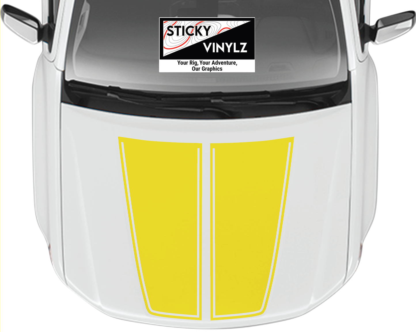 Hood Top Split Insert, Chevy Colorado 2015 - 2022