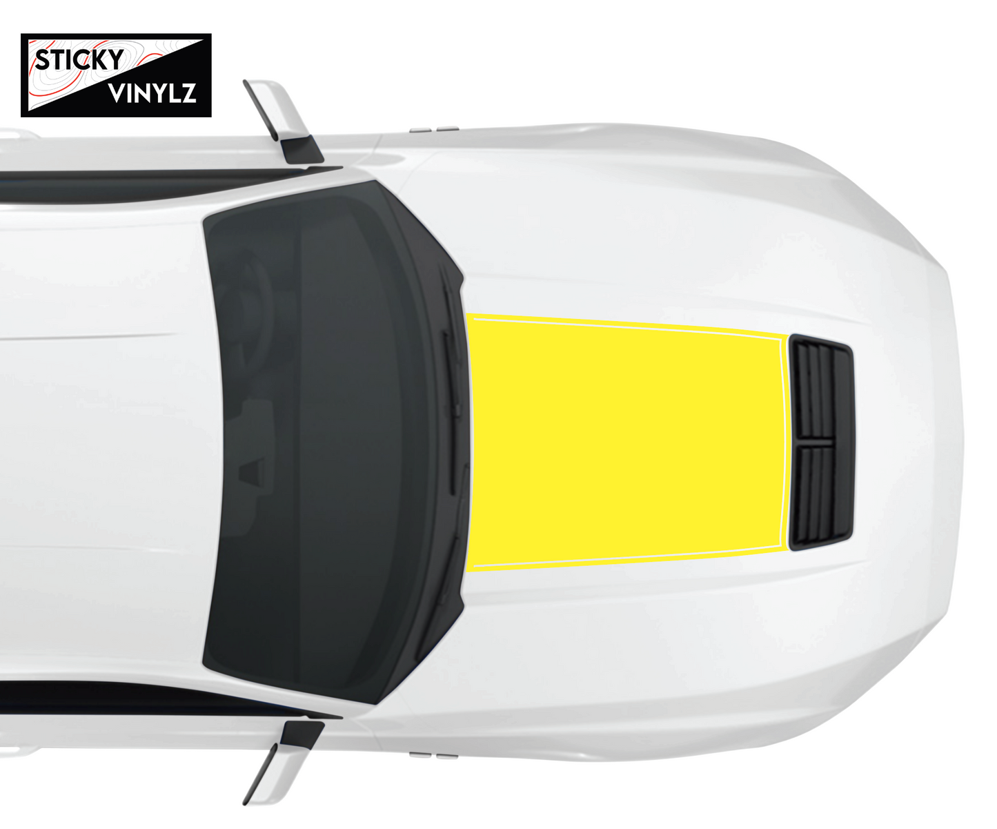 2024+ Mustang GT Hood Insert