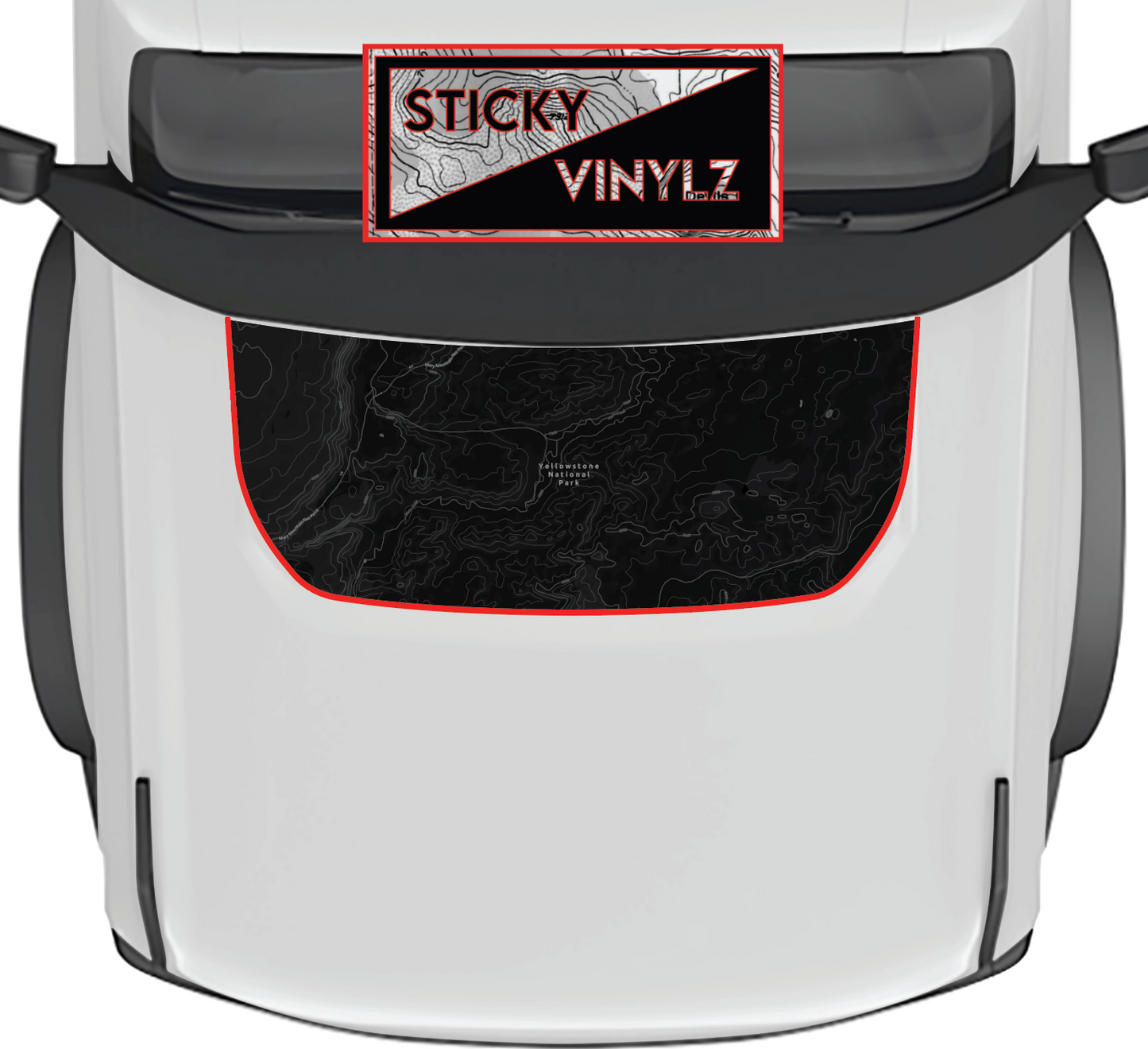 Bronco Rounded Hood Bump