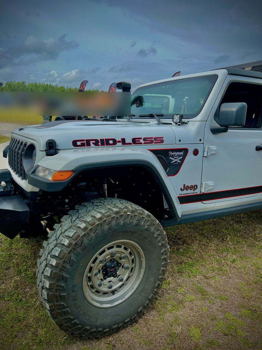 Customer Gladiator JT with Sticky Vinylz graphics