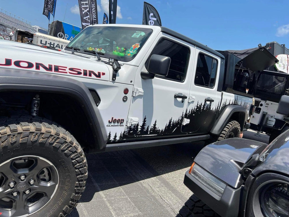 Customer rig with Sticky Vinylz graphics