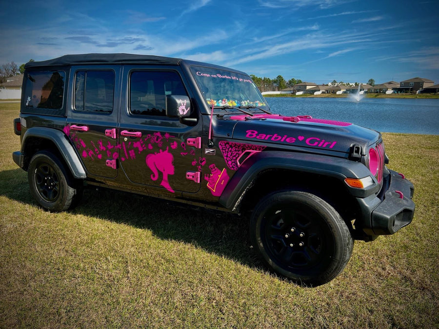 Customer Wrangler JL/JLU with Sticky Vinylz graphics