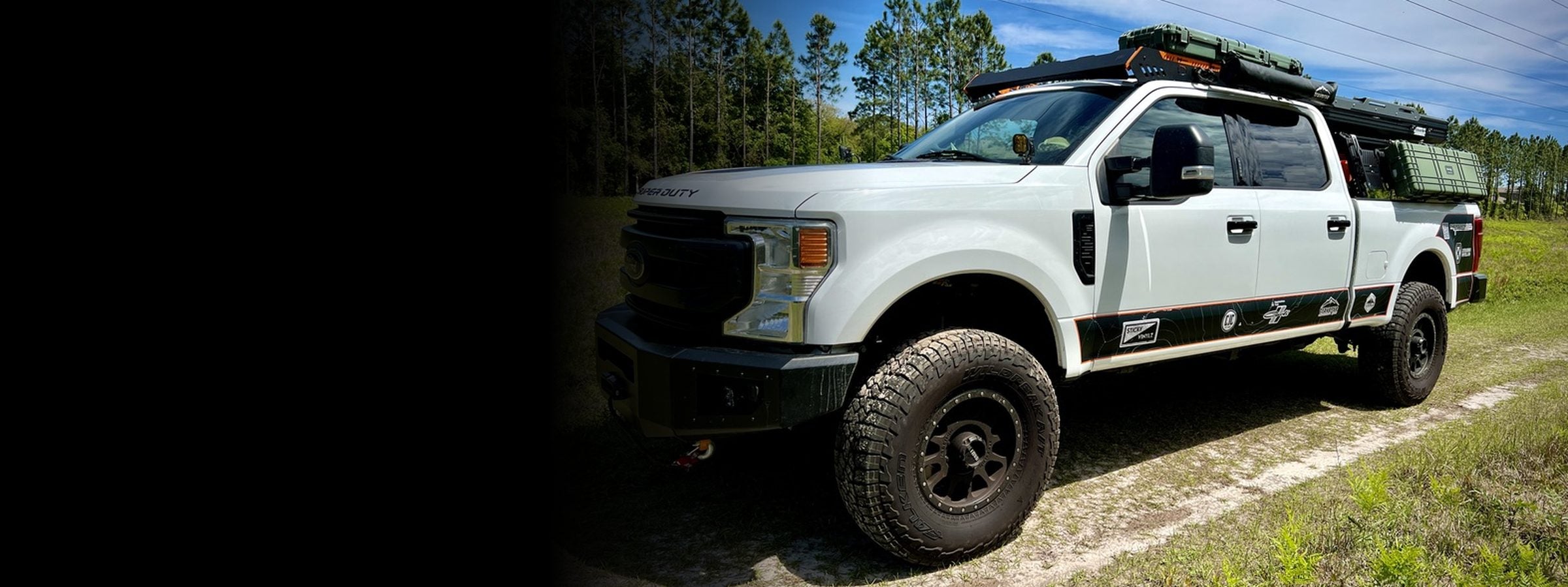 Ford Trucks with Sticky Vinylz graphics