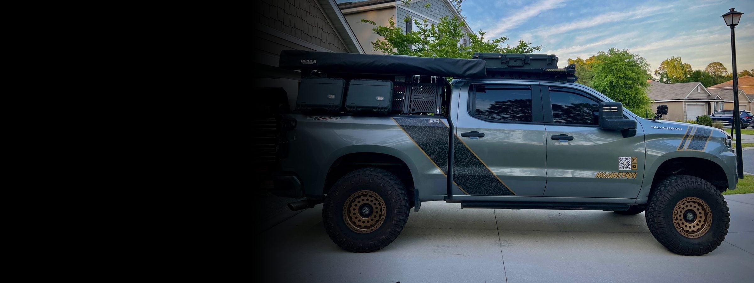 Chevy Silverado, 2019+ with Sticky Vinylz graphics